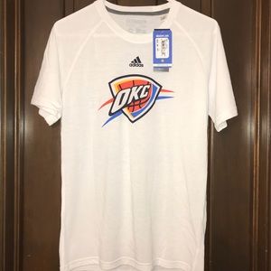 Adidas Ultimate Tee NBA OKC Thunder Athletic Shirt